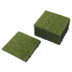 Runnen Decking, outdoor, artificial grass, 9 sq feet (0.81 mÂ²) Ikea