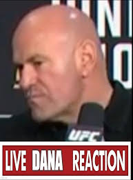 Dana DID NOT WANNA DO THAT SHIT 😂😂😂😂 : r/ufc