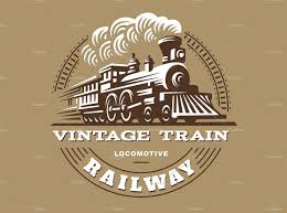 Locomotive Logo Illustration Logo Illustration Graphic Design Branding Emblem Logo