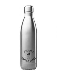 J peux pas j ai mojito. Bouteille Gourde Isotherme Acier Inox 500 Ml Imprime Citation Je Peux Pas J Ai Patin A Glace