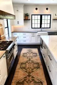 19 Rugs In Kitchen Ideas To Help Update Your Look Picking A Kitchen Rug Is A Great And Inexpensive Decor Idea To Kitchen Area Rugs Stylish Kitchen Kitchen Rug