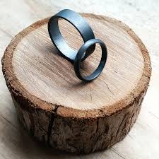 Black And Silver Wedding Rings For Men Men S Oxidized Sterling Silver Ring Oxidised Black Etsy In 2020 Sterling Silver Wedding Rings Sets Sterling Silver Wedding Rings Titanium Wedding Rings