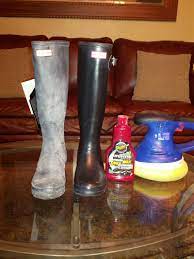 Alternative Way To Remove White Film Bloom From Hunter Rubber Boots Updated Roger S Blog