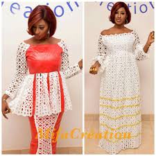 La jupe pagne longue est très jolie en combinaison avec une chemise en jean. Dentelles Latest African Fashion Dresses African Fashion Dresses African Fashion