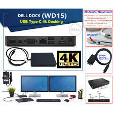 Updating the graphics drivers for your computer. Dell Business Dock Wd15 4k With Thunderbolt 3 Usb Type C Cable Attached Support All Laptop With Type C Port K17a001 K17a Shopee Malaysia