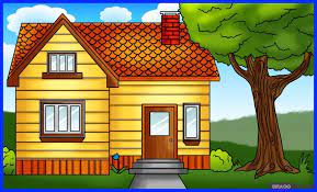This is more of an activity than a game. How To Draw A House Dream House Drawing House Drawing For Kids House Drawing