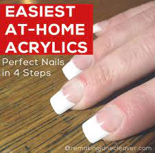 Easiest Diy Acrylic Nails Remaking June Diy Acrylic Nails Acrylic Nails At Home Acrylic Nail Kit
