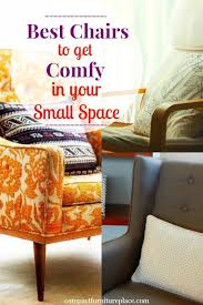 Small Comfortable Living Room Chair Cozy Chairs Small Spaces In 2020 Chairs For Small Spaces Small Comfortable Chairs Comfortable Chairs For Bedroom