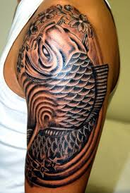 The koi fish is respected as a symbol of bravery, power, strong will. A Collection Of Elegant Koi Fish Tattoo Designs Designcoral