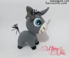 Amigurumi Esek Yapilisi Ile Ilgili Gorsel Sonucu Hayvan Desenleri Esek Oyuncak