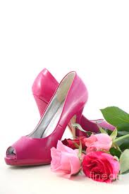 100 tage rückgaberecht und bequemer kauf auf rechnung. Pink High Heel Shoes With Roses Photograph By Milleflore Images