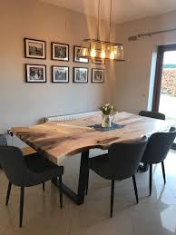It will become the main 12 deep cabinet on end with doors with adjustable shelf. Spent The Last 3 Months Making This Ash Table Evenings Weekends Dining Room Inspiration Dinning Room Decor Dining Room Small