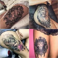 Lion Tattoo Meaning Lion Tattoo Ideas For Men And Women With Photos Thigh Tattoos Women Tattoos For Women Best Tattoos For Women