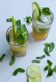 This Wine Mango Mojito Is Flavorful Refreshing And Light The Perfect Spring Or Summer Cocktail Mango Wine Mojito Recipe Mojito