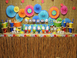 Prepare a snack bar full of healthy choices to keep your kid's energy up for the day. Kids Pool Party Ideas Hgtv