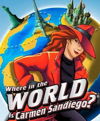 A Plea For Adapting The Educational Game And Television Series Where In The World Is Carmen Sandiego Into A Live Action Carmen Sandiego Kids Tv Shows 90s Kids