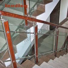 Manufacturer of stainless steel railings stainless steel balcony railing stainless steel spiral railing stainless steel modern staircase railing and stainless steel staircase railing offered by rajguru steel industries mumbai maharashtra. Modern Design Stainless Steel Wood Glass Balustrade And Safety Steel Wood Stair Railing China Glass Balustrade Safety Steel Wood Stair Railing Made In China Com