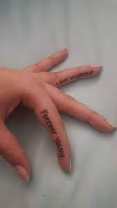 We had this tattoo planned out since august last year but only now managed to get it done. Finger Tattoo Army S Amino