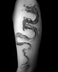 How to draw a dragon with a tattoo? 60 Simple Dragon Tattoos For Men Fire Breathing Ink Ideas