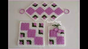 Takim Kare Lif Yapimi Onluk Deseni Baby Knitting Patterns Tig Desenleri