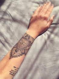 Cute Wrist Bracelet Tattoos For Women Mandala Wrist Tattoo Wrist Tattoos For Women Cuff Tattoo