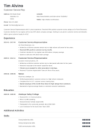 Entry level customer service representative cover letter. Customer Service Representative Resume Examples 2021