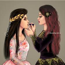 pin by shoosh on beautiful graphics cute girl drawing girly m bff drawings