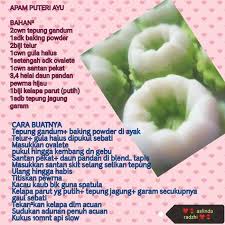 Apam Puteri Ayu Malaysian Dessert Asian Desserts Snacks Dishes