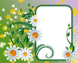Pin By Sahir On Desenhos P Garrafas Flower Frame Flower Background Design Vector Flowers