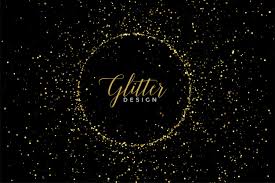 Vip invitation card with sparkling silver curly ribbon, frame and crown. Black Glitter Images Free Vectors Stock Photos Psd