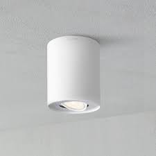 zeitloser myliving led spot pillar in weiss 1 flammig 230lm philips 5633031p0 click licht de verlichting thuis