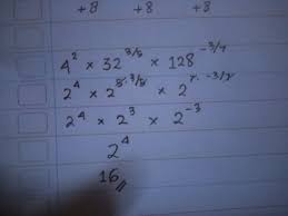 The number x divided by 3 7. Hasil Dari 4 Pangkat 2 32 Pangkat 3 5 128 Pangkat 3 7 Brainly Co Id
