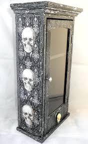 Gothic Home Decor Gothic Curio Cabinet Skull By Nacreousalchemy 55 00 Idk Why But I Freaking Love This Skull Furniture Gothic Home Decor Gothic House
