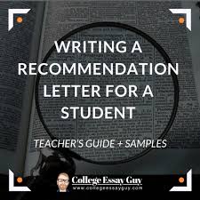 Save hours of lesson preparation time with the entire busyteacher library. How To Write A Recommendation Letter For A Student Teacher S Guide Samples