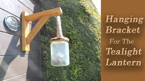They hang up so high that i usually forget to water them because out of sight, out of mind. Outside Hanging Basket Bracket For The Tea Light Lantern Youtube