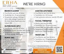 Maybe you would like to learn more about one of these? Lowongan Kerja Erha Skin Hair And Laser Expert Lowongan Kerja Kudus Terbaru 2021