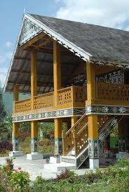 It is basically a wooden pile dwelling. Rumah Adat Suku Gayo Aceh Indonesia Arsitektur Rumah Indonesia