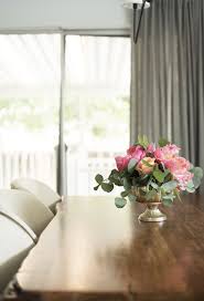 Client Project Eat In Dining Room Room For Tuesday Blog Table Flower Arrangements Dining Table Centerpiece Flower Arrangements