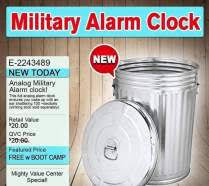 This alarm clock will wake you to the sound of reveille each morning. 21 Reveille And Other Alarm Clocks Over The Years A Veteran S Journey