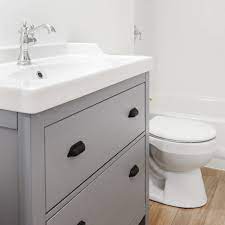 The ikea bråviken bathroom sink single bowl has an overall height of 3.875 (10 cm), widths. What Makes An Ikea Vanity Stand Out Above The Rest Yellow Brick Home