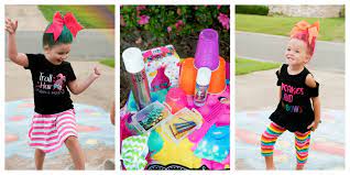 Diy Troll Hair Styles With Temporary Color The Hair Bow Company Boutique Clothes Bows