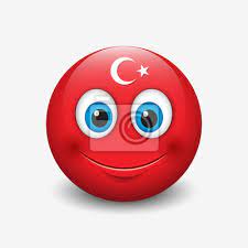 Emoji, yüz ifadeleri, ortak nesneler, yerler ve hava türleri ve hayvanlar da dahil olmak üzere çeşitli türlerde bulunur. Cute Emoticon Isoliert Auf Weissem Hintergrund Mit Der Turkei Leinwandbilder Bilder Emoticons Lol Smileys Myloview De