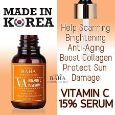 For you who need a fundamental solution for your skin, today we are introducing cos de baha's snail mucin power serum. Cos De Baha Pure Vitamin C Ascorbic Acid 15 Serum 30ml With Hyaluronic Acid Panthenol Creams Aliexpress