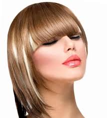 Jagged bangs with a layered lob. 10 Latest Fringe Hairstyles For Round Face Women Styles At Life