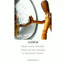 Waktu tidak menyembuhkan luka apa pun, kecuali engkau mengikuti waktu. Kata Kata Tentang Cermin Katapos