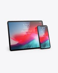 Black iphone, ipad, macbook clay mockups psd+sketch. Apple Iphone 11 Pro W Ipad Pro Mockup In Device Mockups On Yellow Images Object Mockups