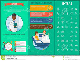Medicine Infographic Template Elements And Icons Stock