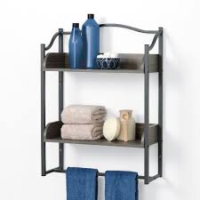 No matter the size of your bathroom, it's important to have a designated spot to organize your towels before heading out to find bathroom shelving, examine your bathroom to target your biggest needs. Home Bathroom Shelves Target