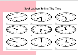 Masih harus dibayar gaji pegawai untuk bulan desember seharga rp.3.600.000. Soal Latihan Telling The Time Jawabannya Pakai British Style Yah Brainly Co Id