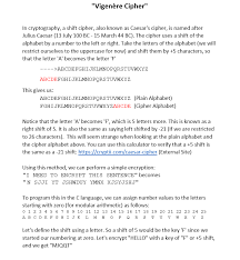 By william shakespeare | paperback. Solved Vigenere Cipher In Cryptography A Shift Cipher Chegg Com